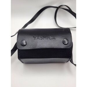 Yashica Camera Lens Set W Case - Telephoto and Wide Angle Lens W Lens Caps; nice